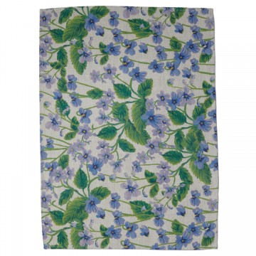 Bonnie and Neil | Tea Towel | Lilas Blue | Linen